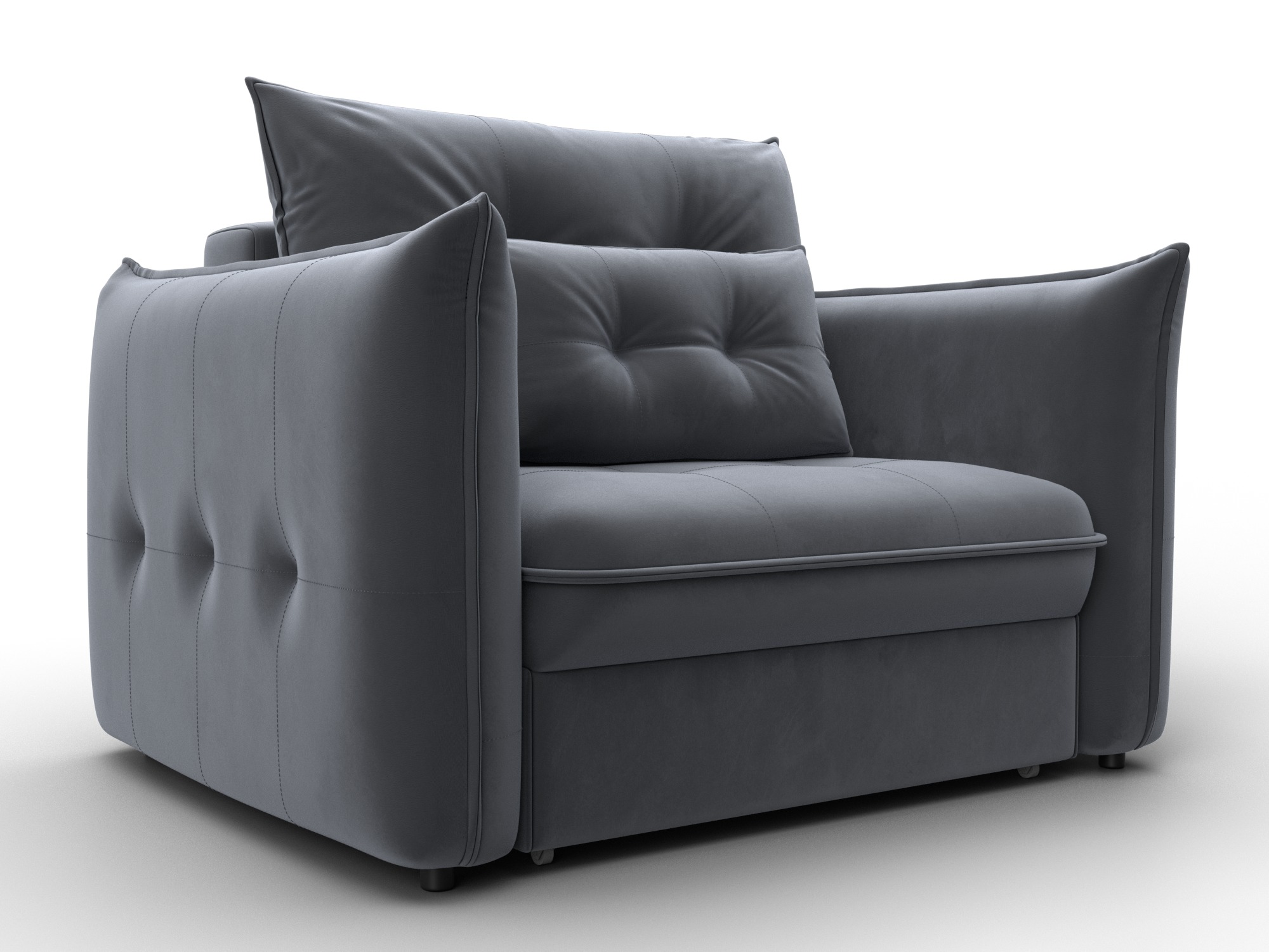 Кресло Лига-100 НПБ (seven 17 серый)