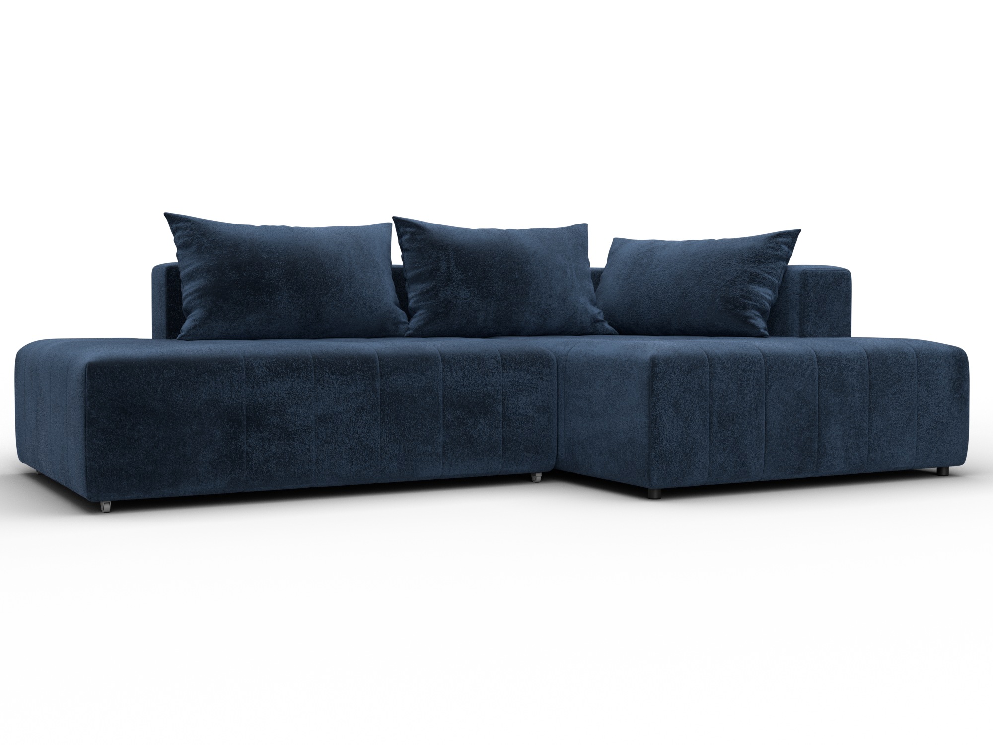 Диван угловой Лига-103 НПБ угол правый (tower 13 синий)