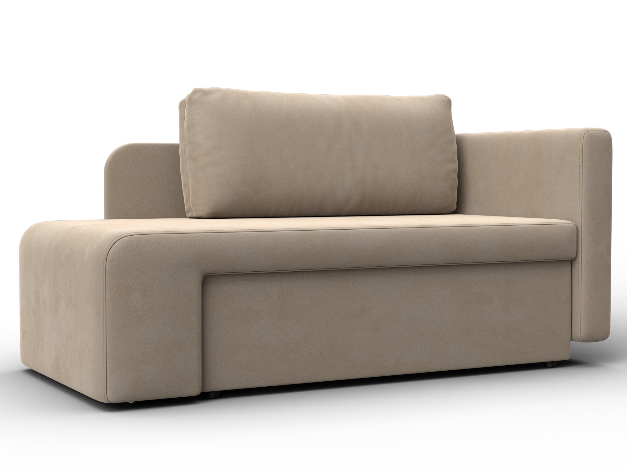 Кушетка Лига-097 (seven 729 бежевый)