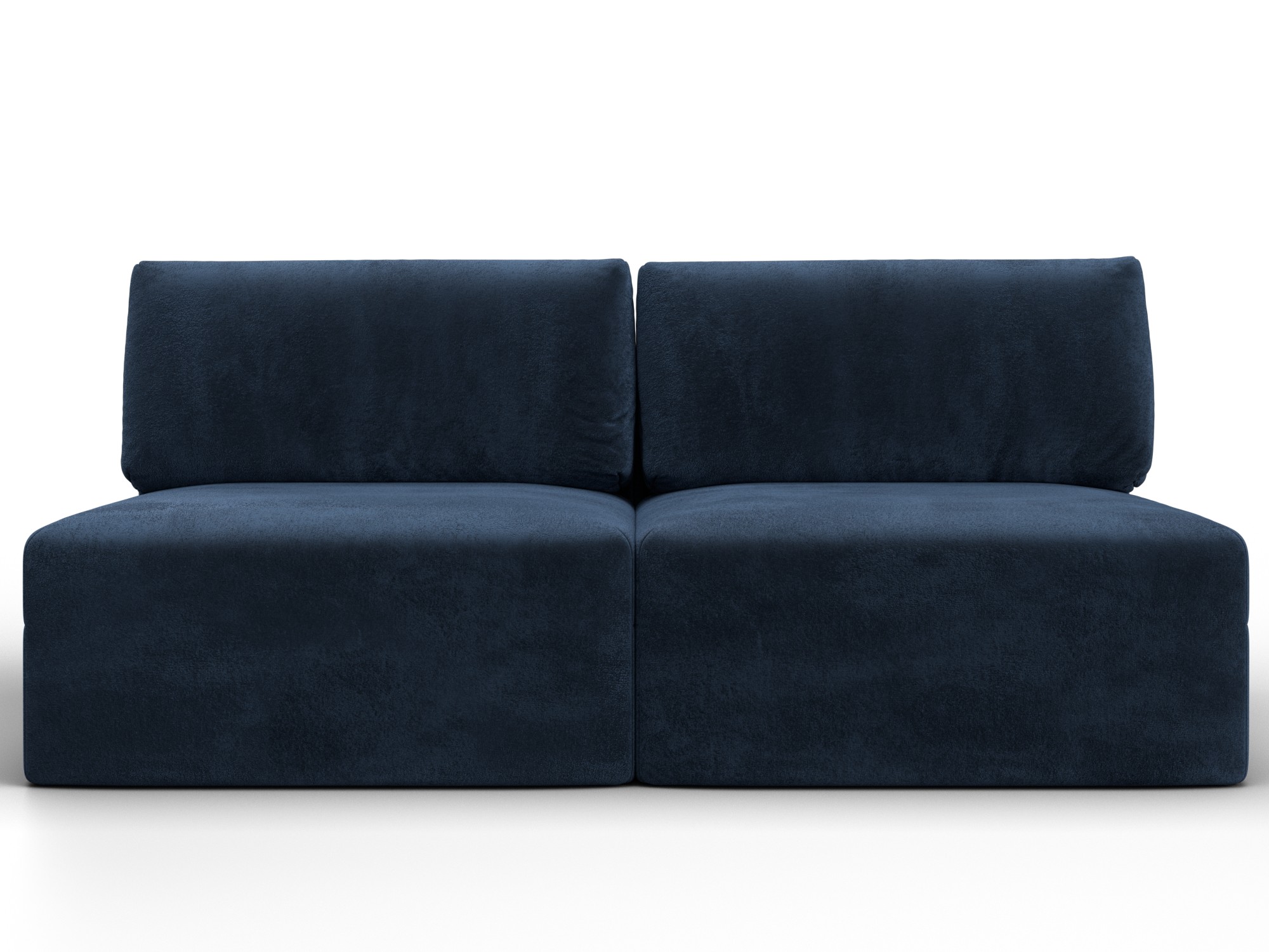 Диван прямой модульный Лига-060 НПБ (tower 13 синий)