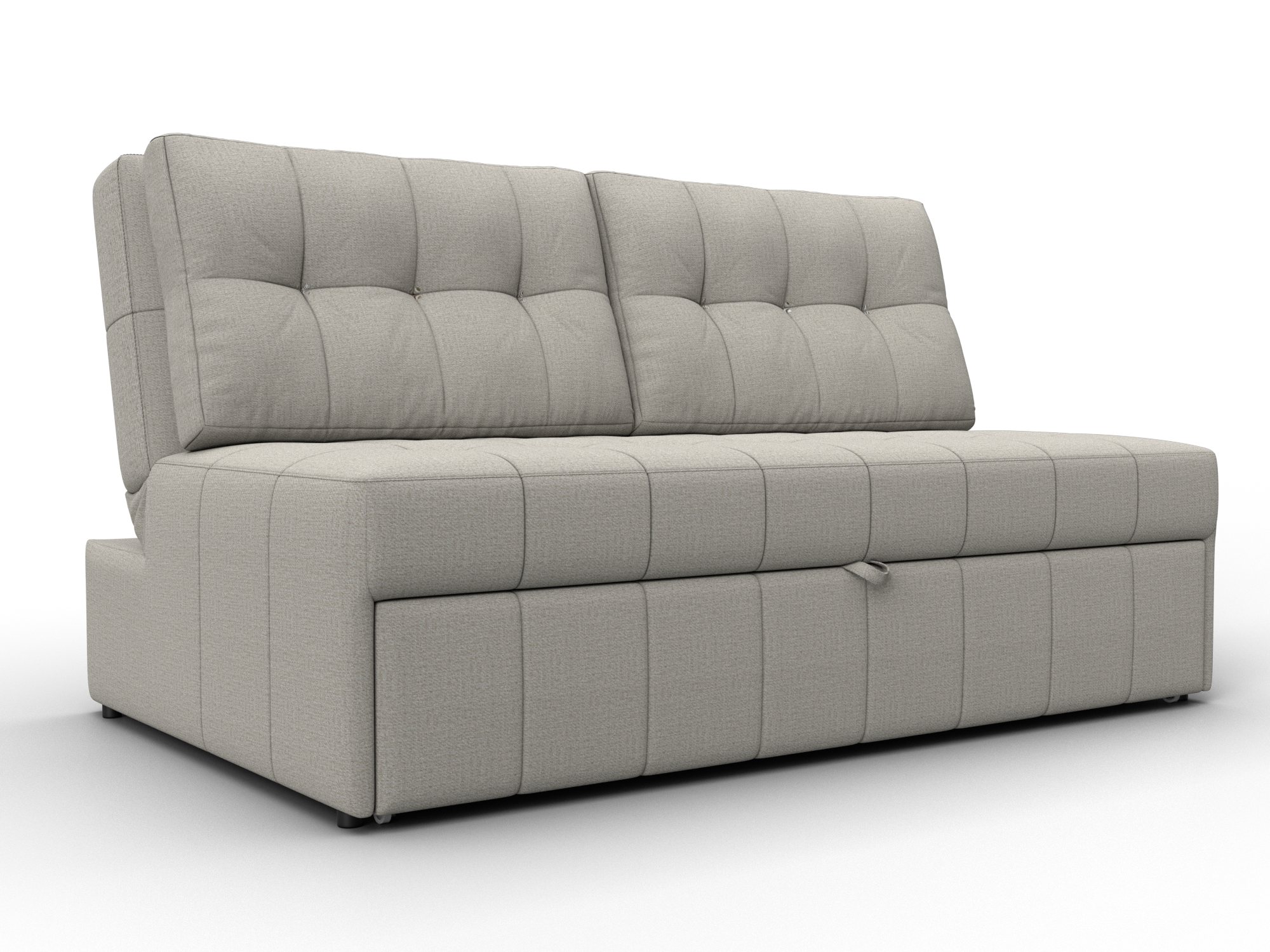 Диван прямой Лига-107 (140) (амур 02 бежевый)