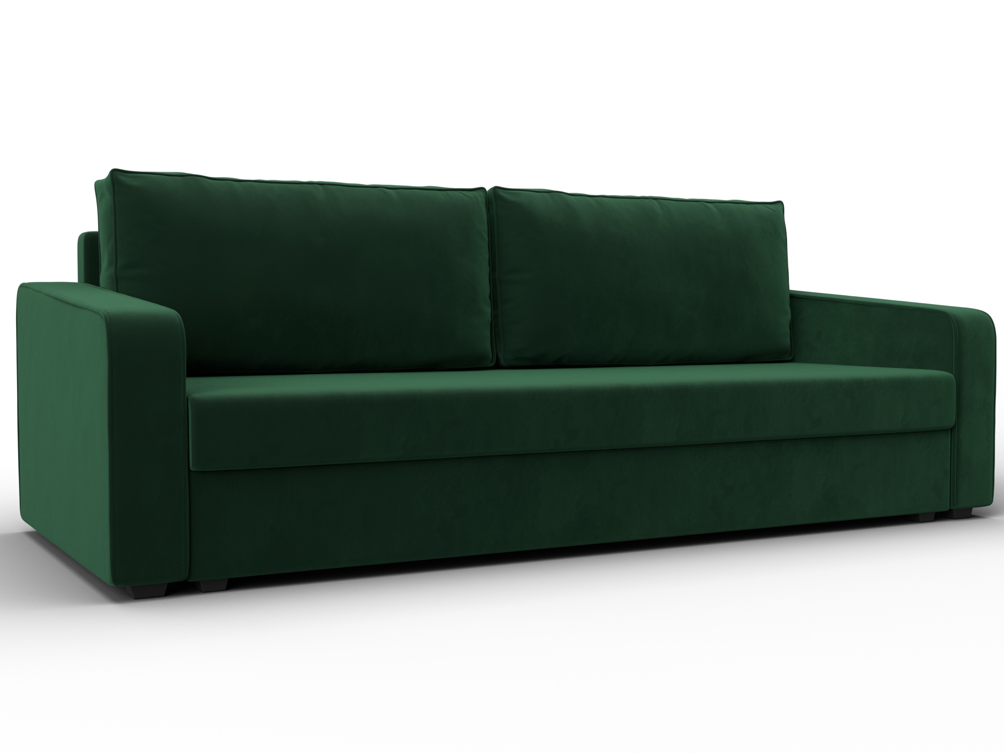 Диван прямой Лига-009 (зеленый)