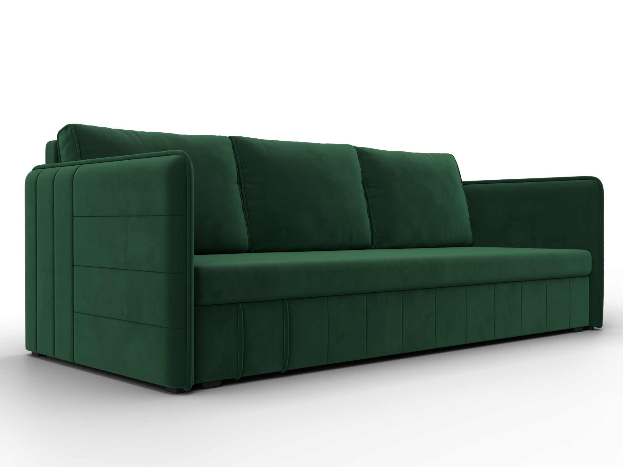 Диван прямой Слим (зеленый)