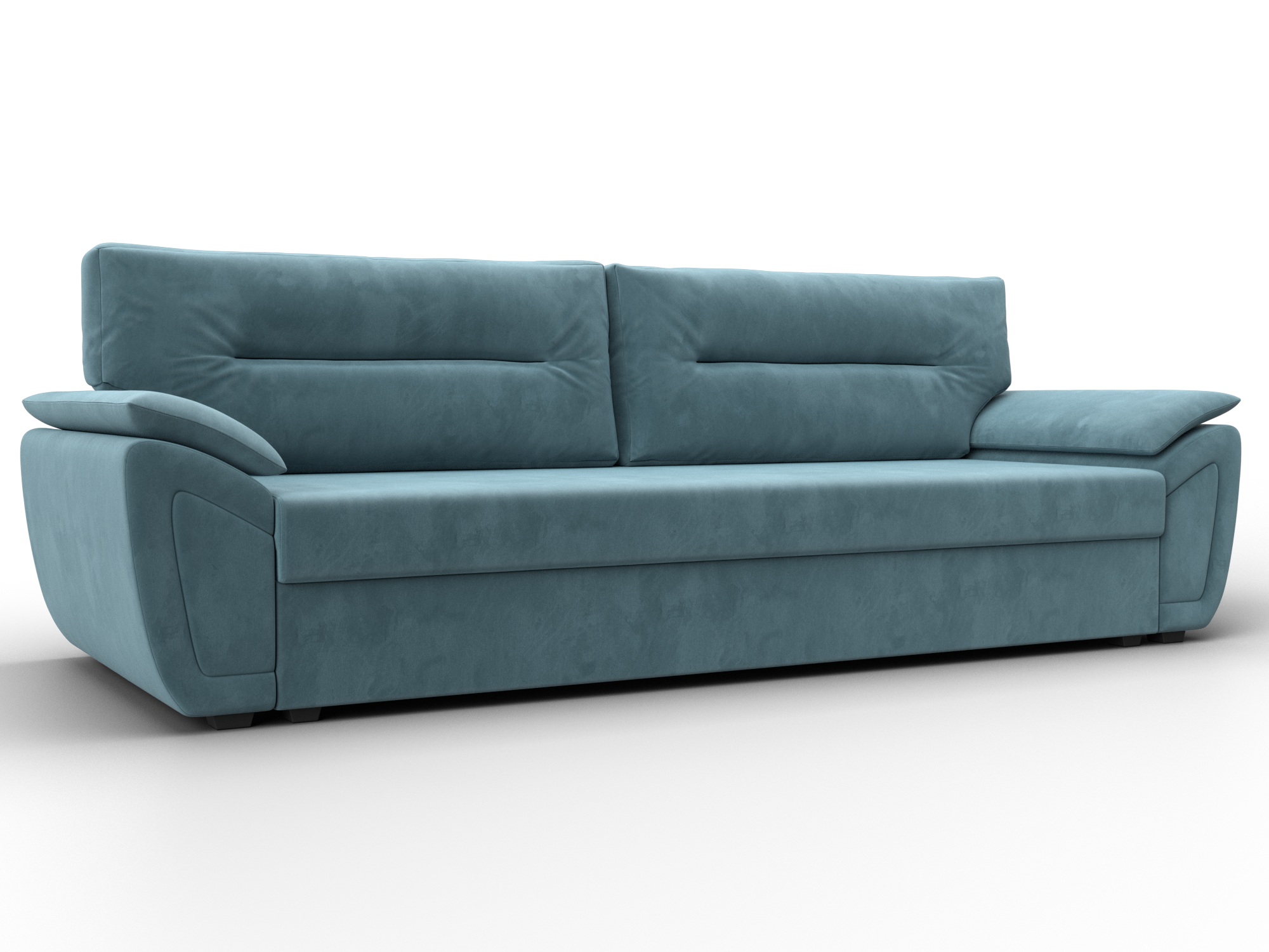 Диван прямой Нэстор Лайт (seven 113 бирюзовый)