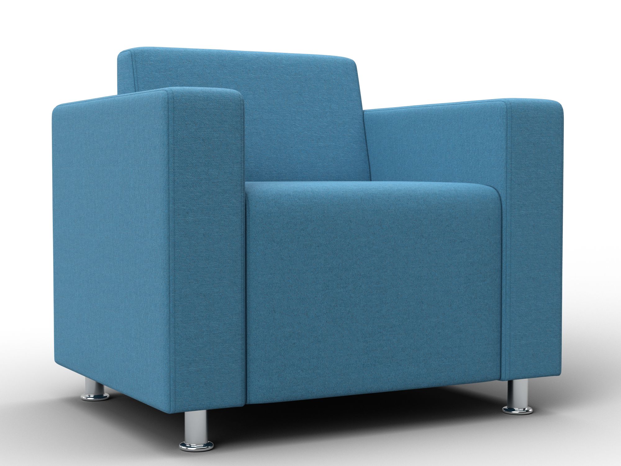 Кресло Лига-093 ВН (амур 10 голубой)