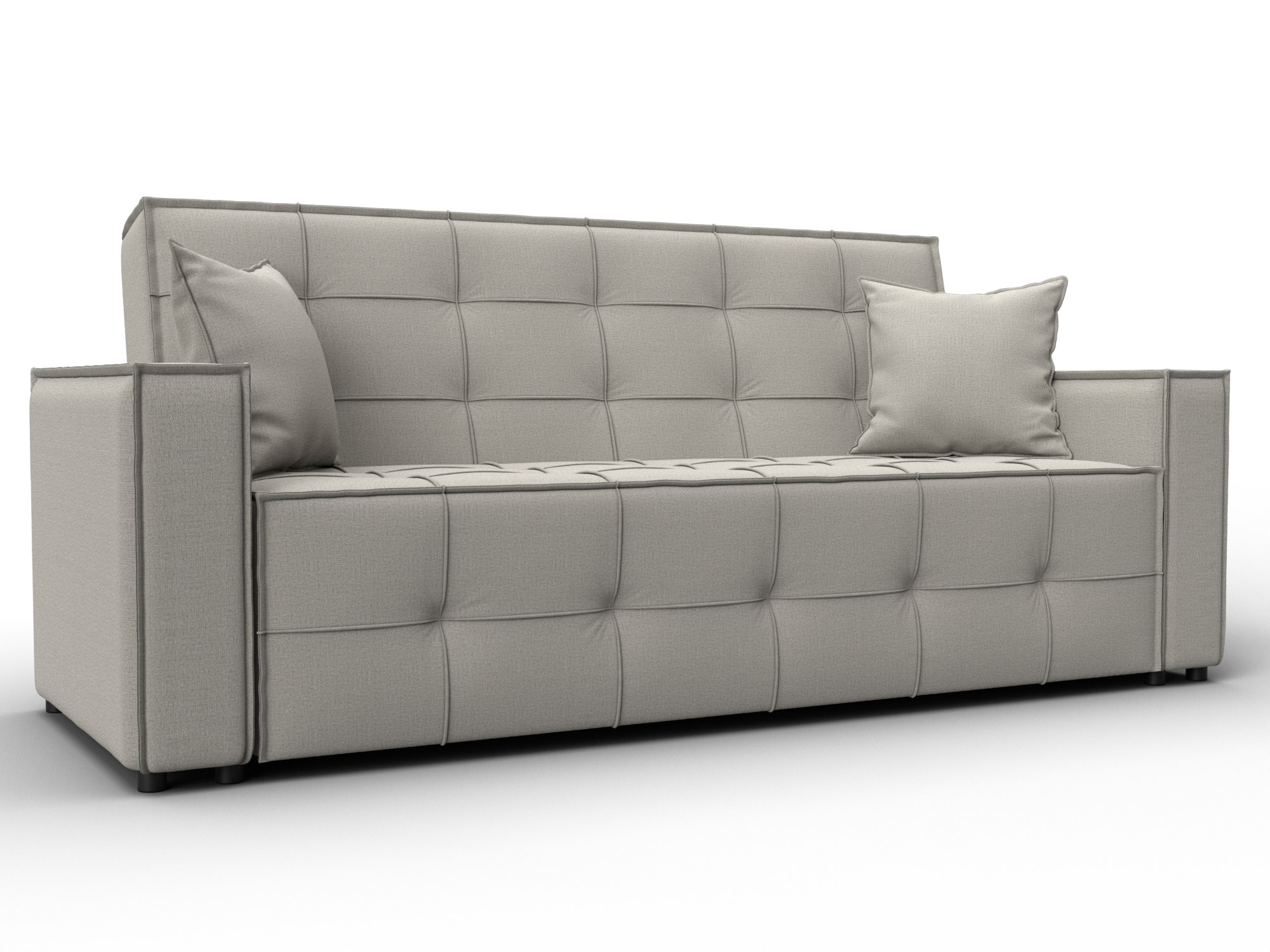 Диван-книжка Лига-067 (амур 02 бежевый)