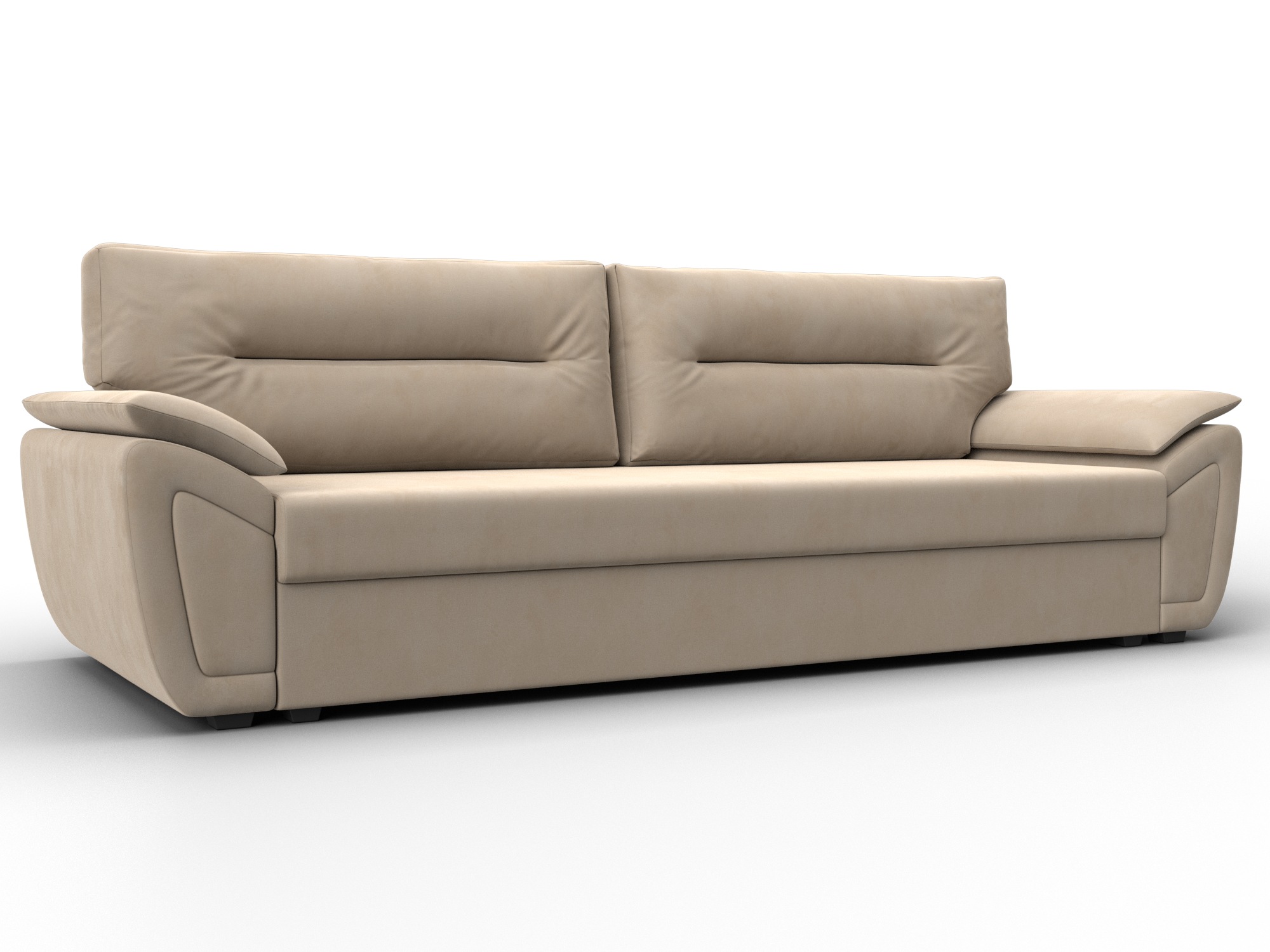 Диван прямой Нэстор Лайт (seven 729 бежевый)