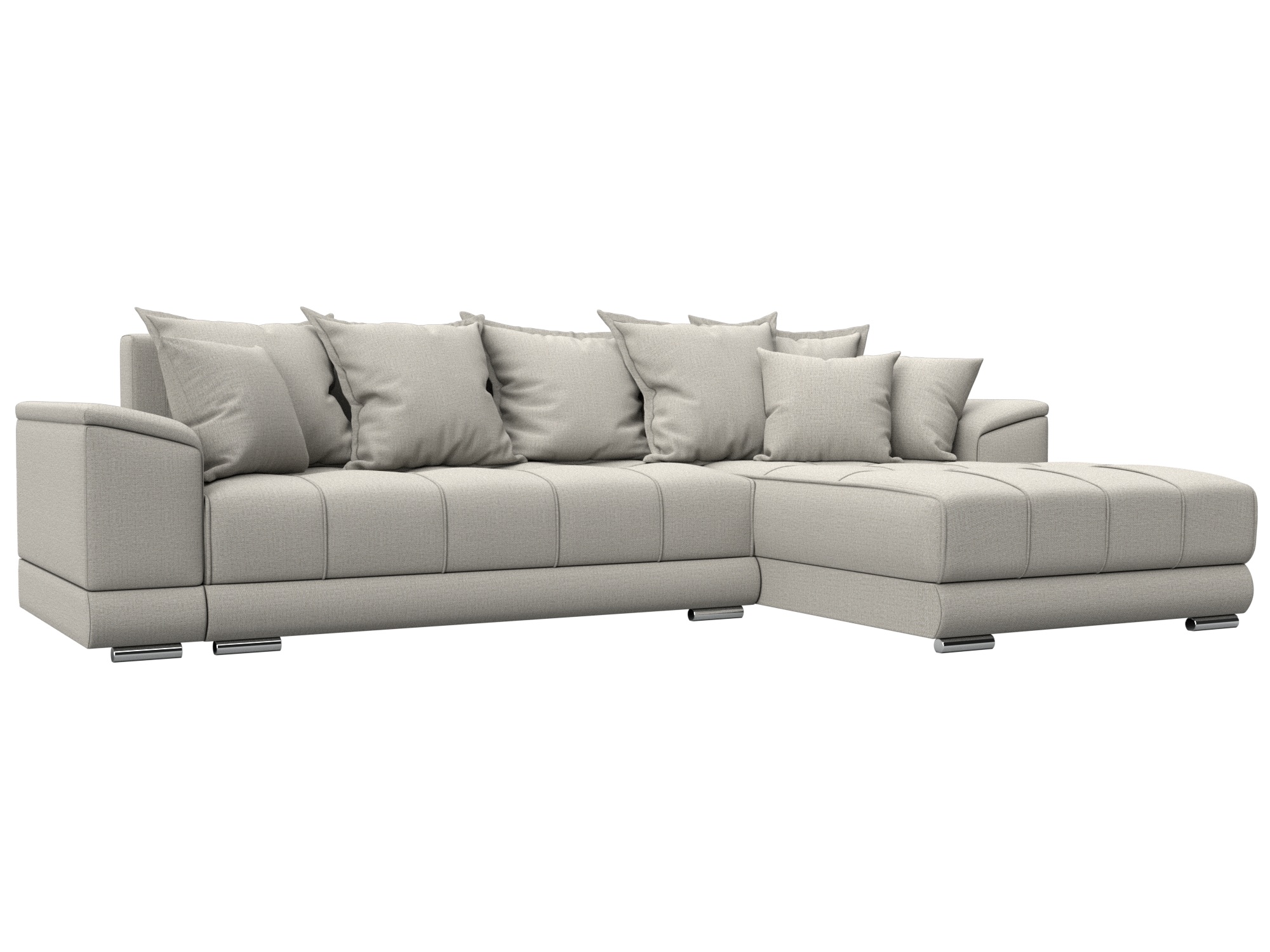 Диван угловой НордСтар правый угол (амур 02 бежевый) Диван угловой НордСтар правый угол (амур 02 бежевый)