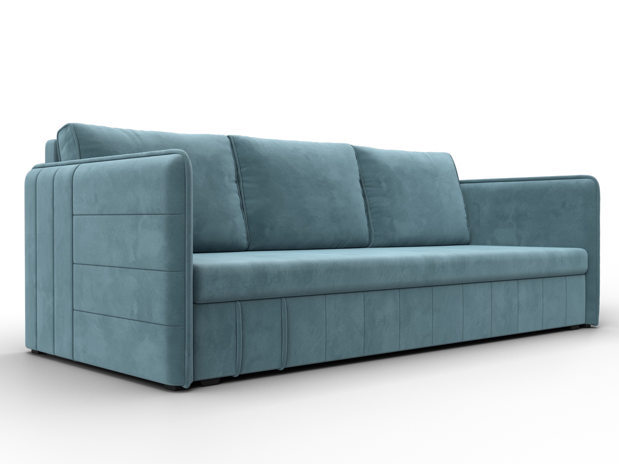 Диван прямой Слим (бирюзовый)