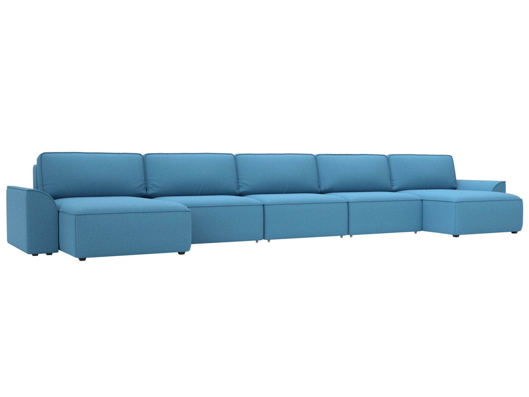 Диван П-образный Лига-048 НПБ МегаЛонг (амур 10 голубой) Диван П-образный Лига-048 НПБ МегаЛонг (амур 10 голубой)