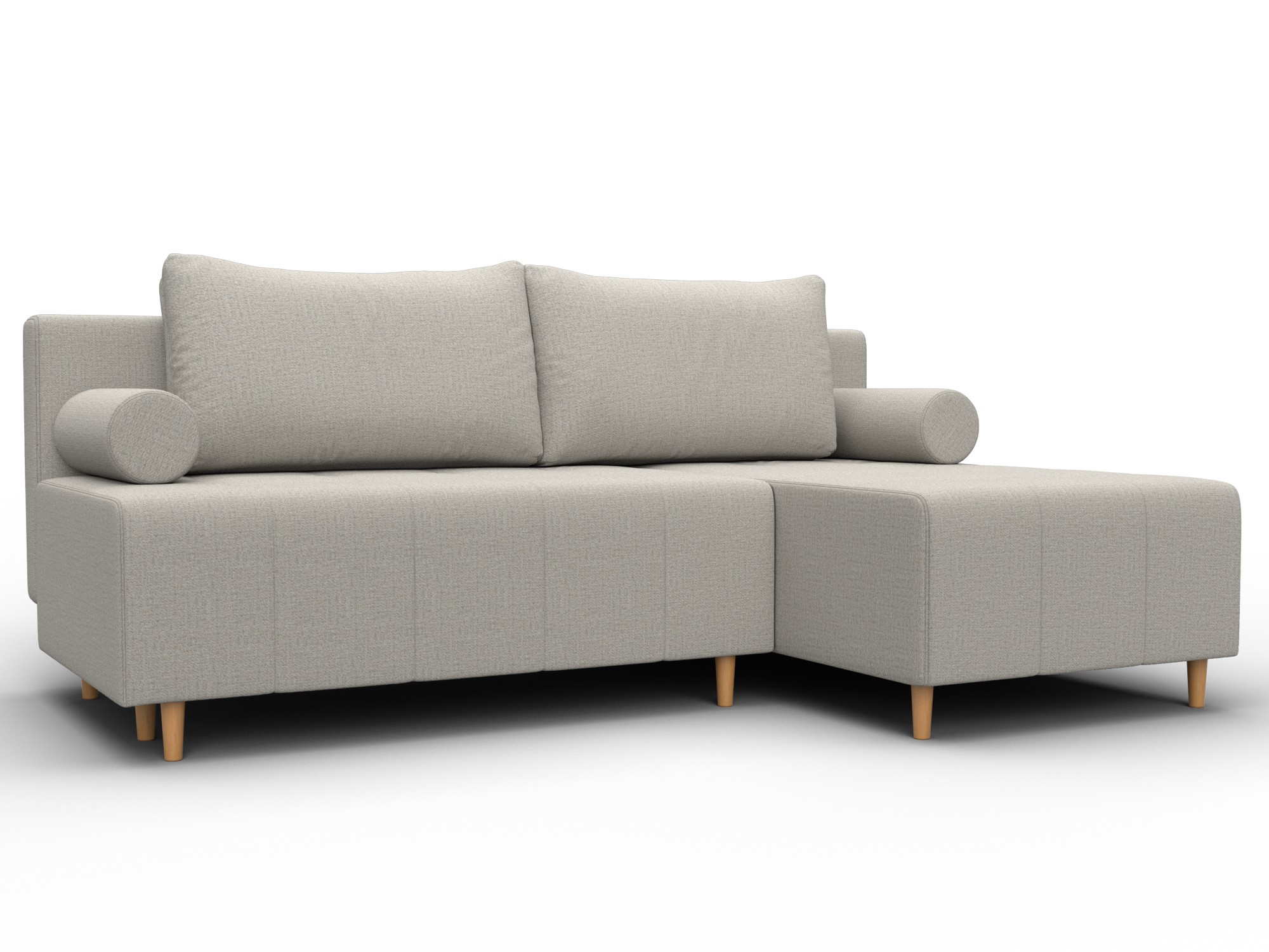 Диван угловой Лига-102 угол универсальный (амур 02 бежевый)