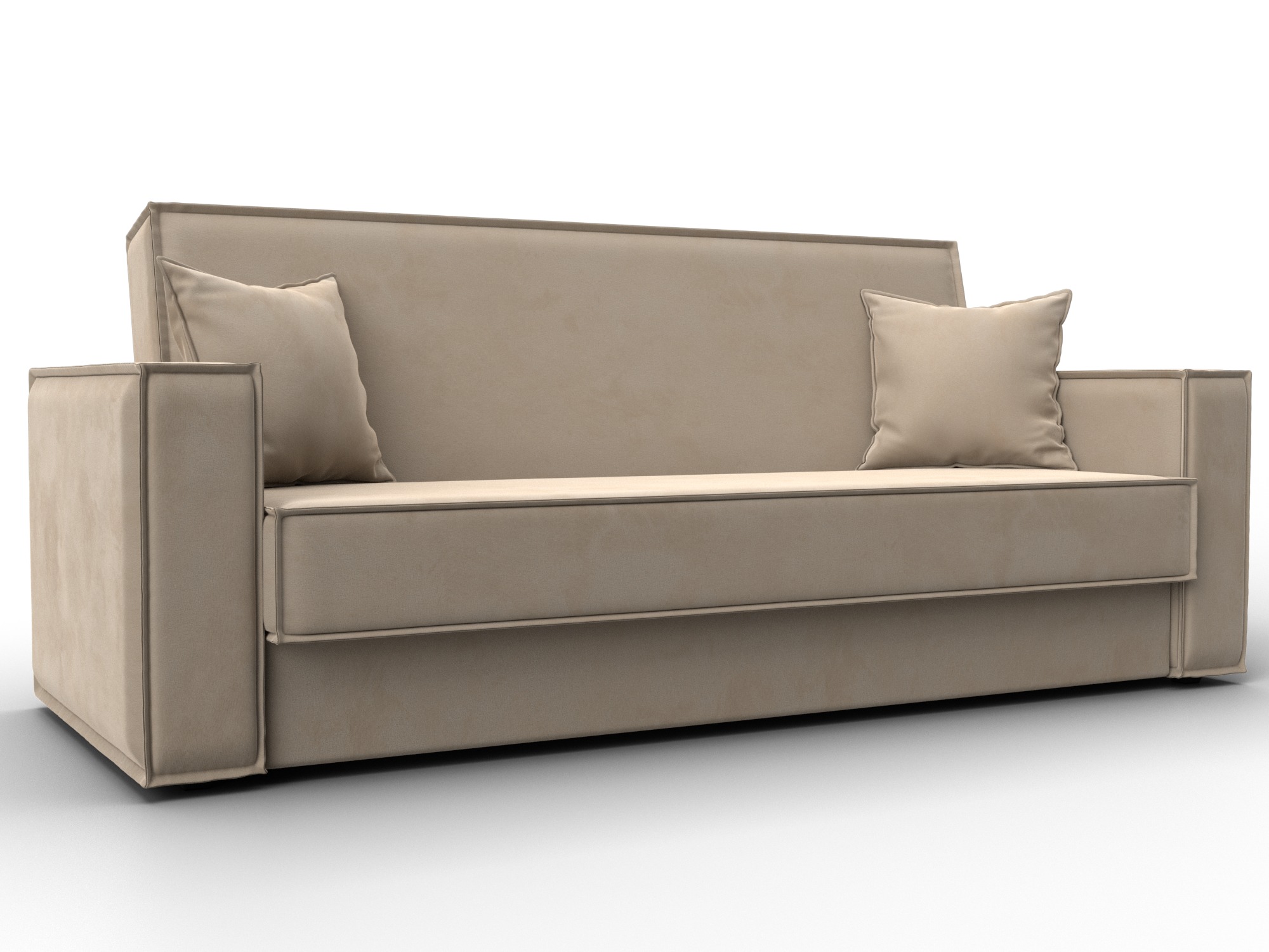 Диван-книжка Куба (бежевый) Диван-книжка Куба (бежевый)