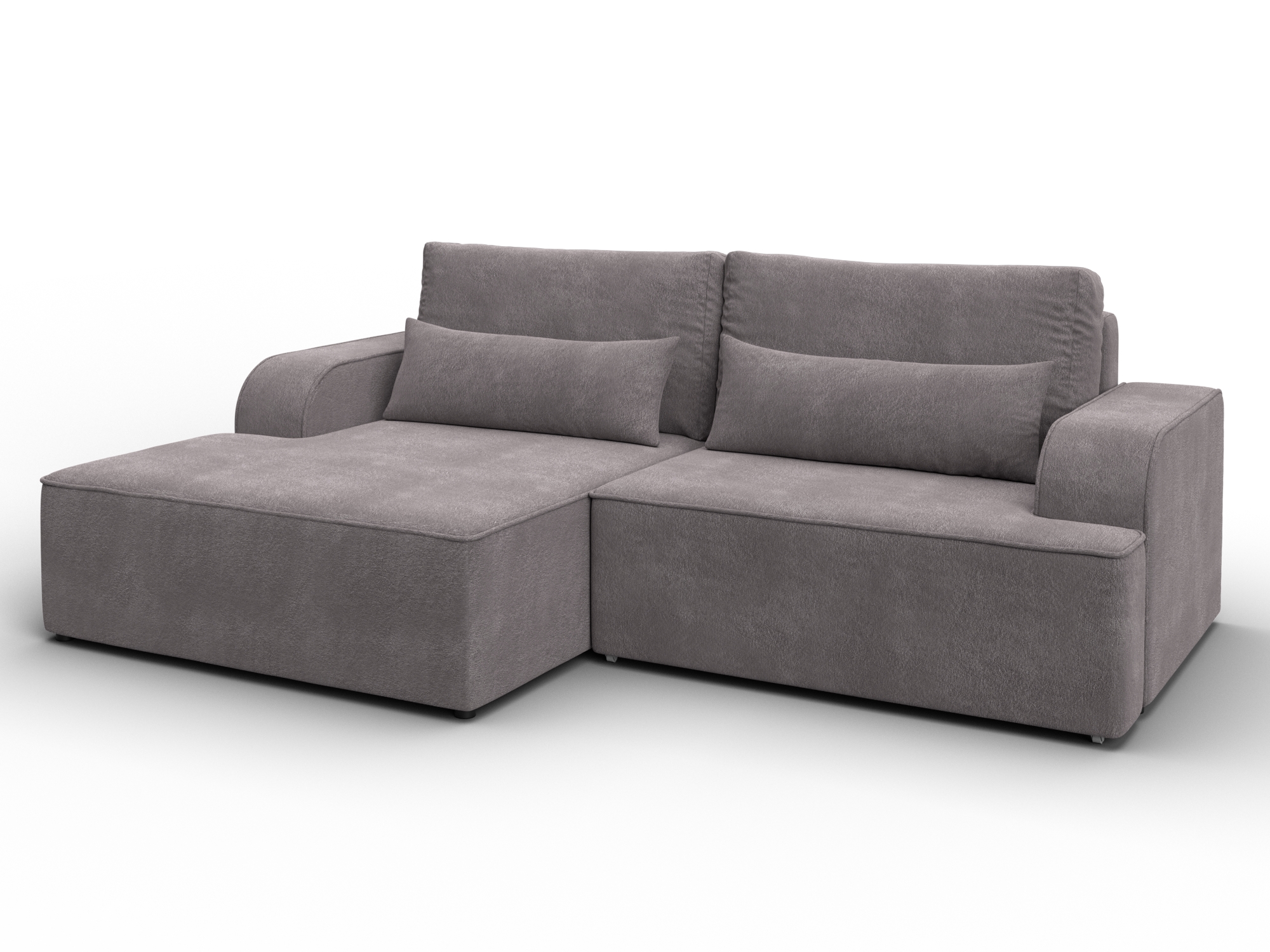 Диван угловой Лига-120 угол левый (laim 04 бежевый)