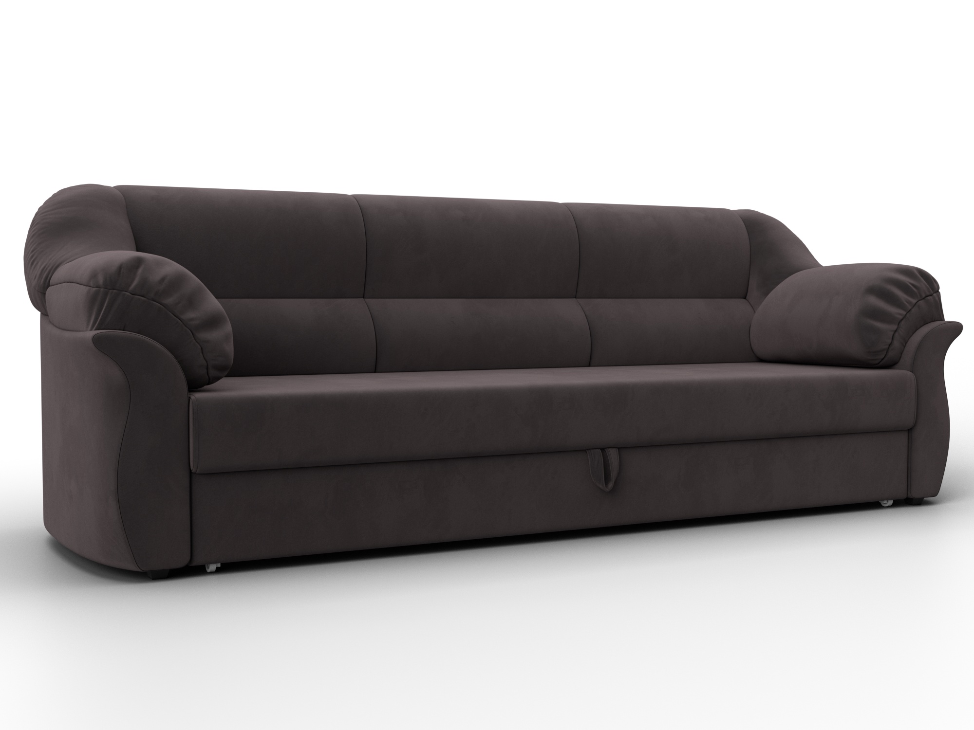 Диван прямой Карнелла (seven 727 коричневый)