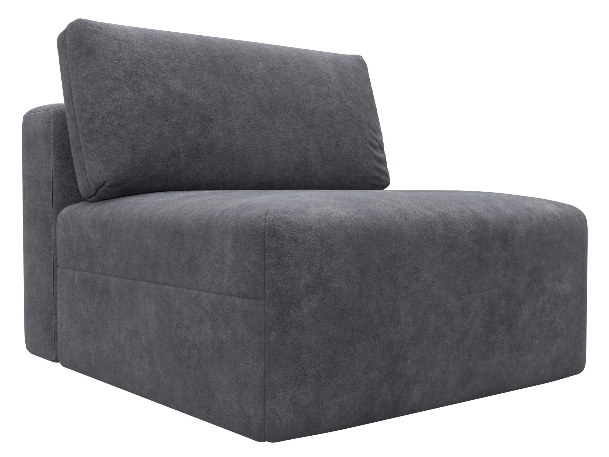 Модуль диван Лига-060 НПБ (brut 16 темно-серый)