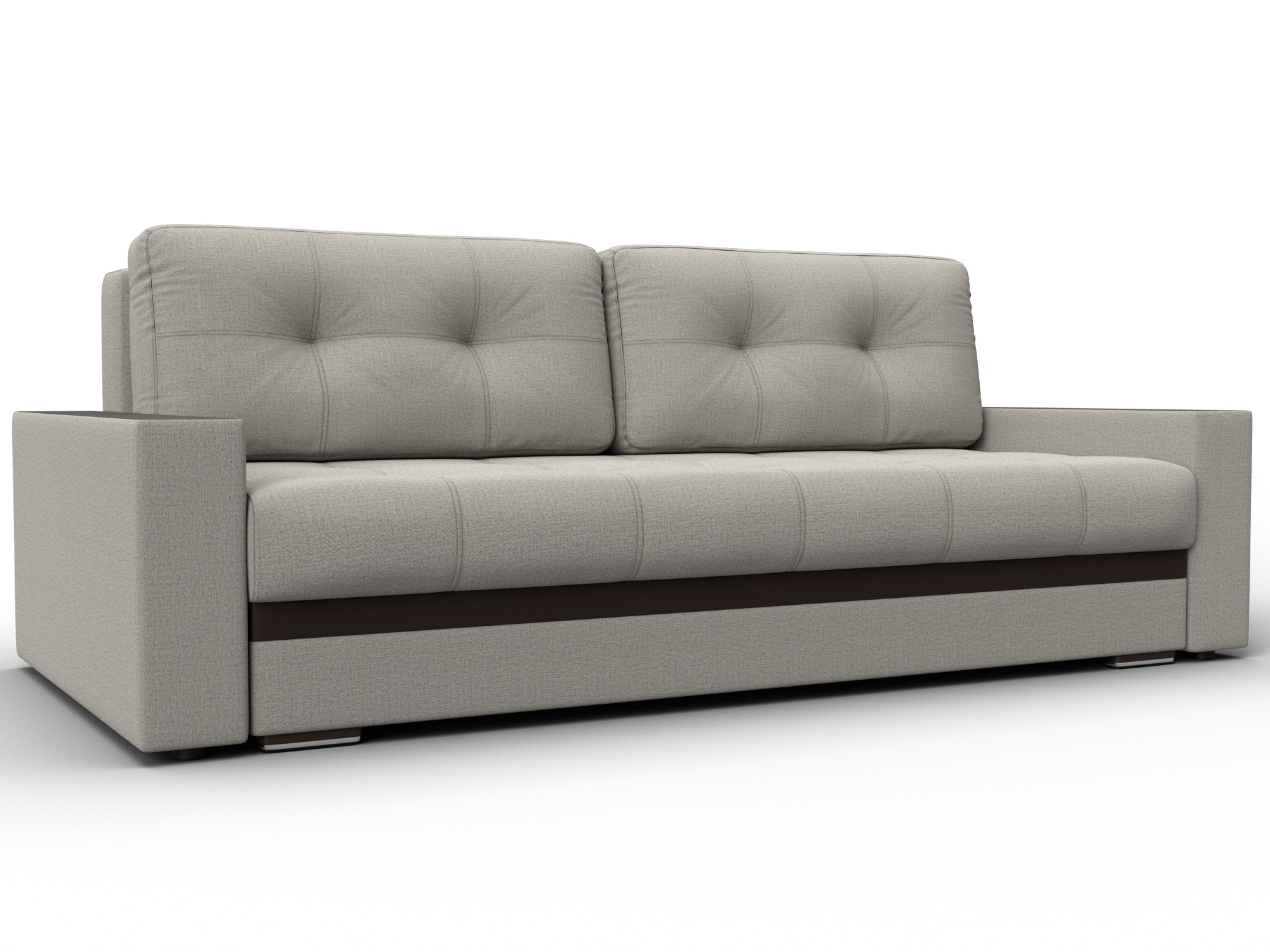 Диван прямой с декором Лига-096 НПБ фото в интернет-магазине Лига Диванов