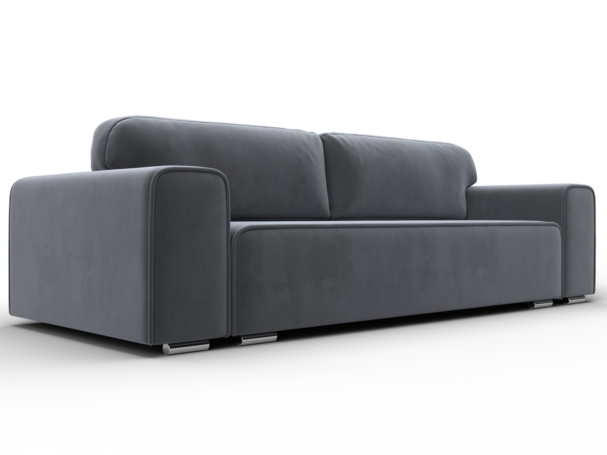 Диван прямой Лига-029 (серый)