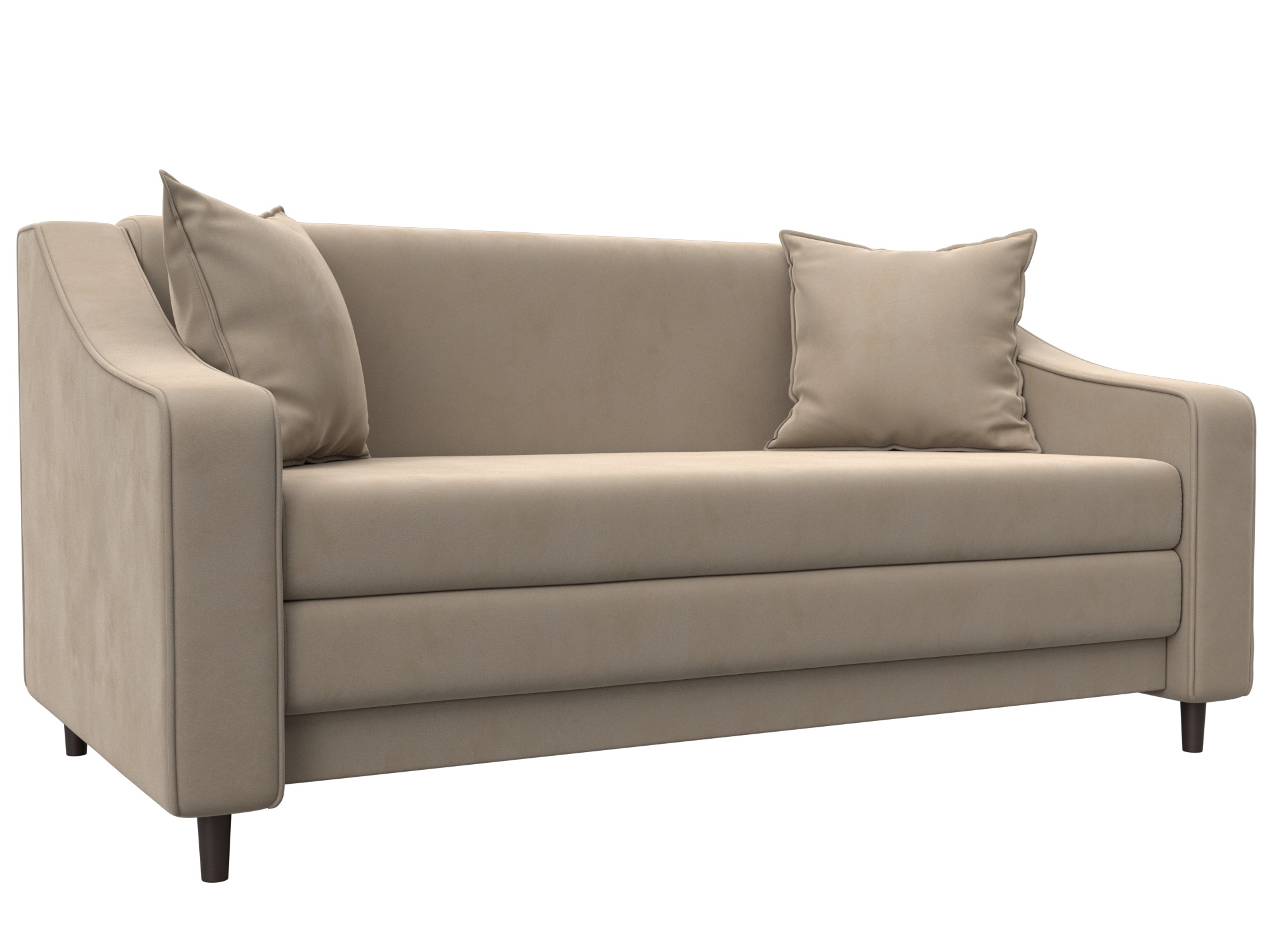 Диван прямой Лига-071 (seven 729 бежевый)