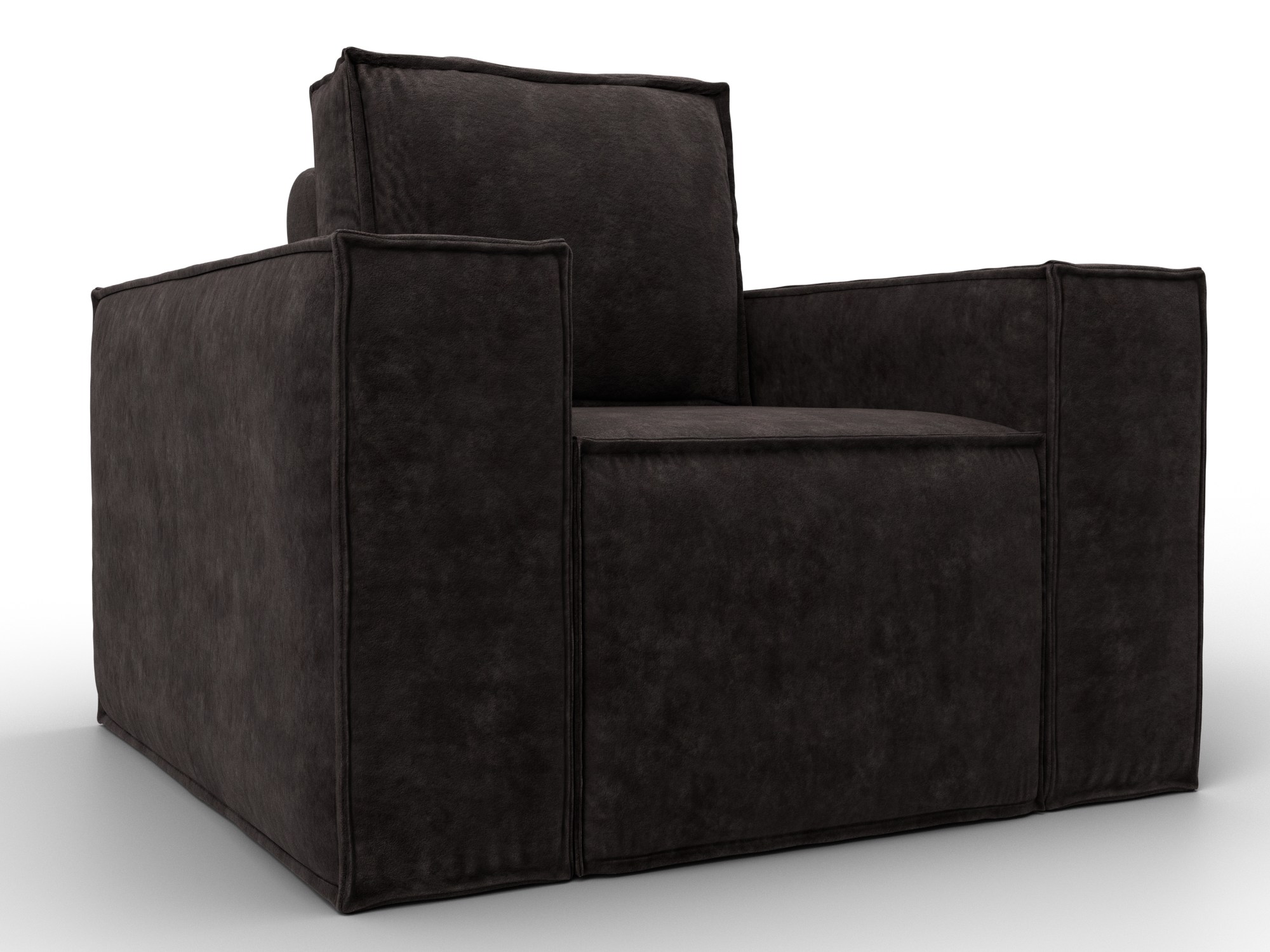 Кресло Лига-081 НПБ (brut 17 коричневый)