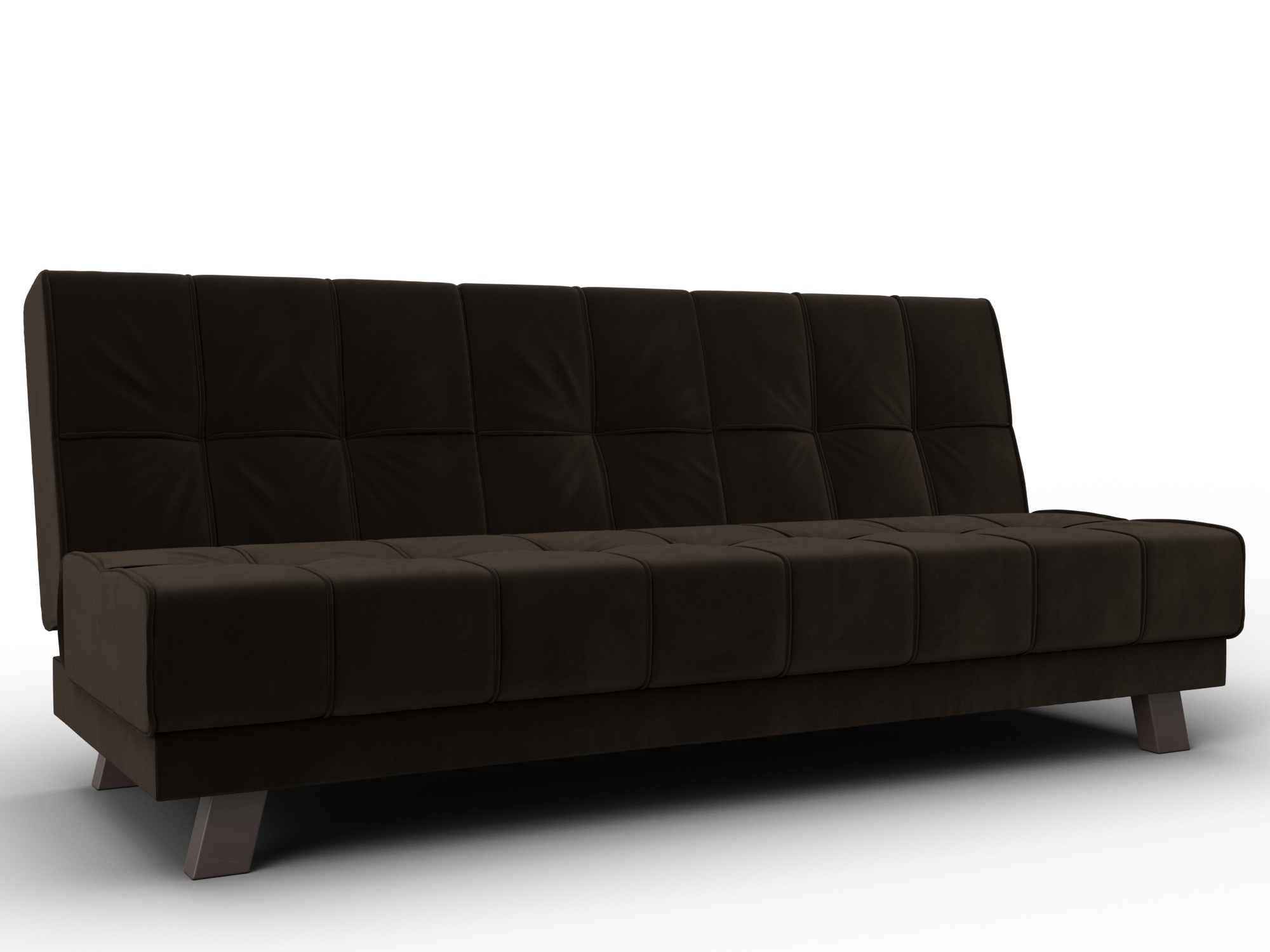 Диван прямой Винсент (коричневый)