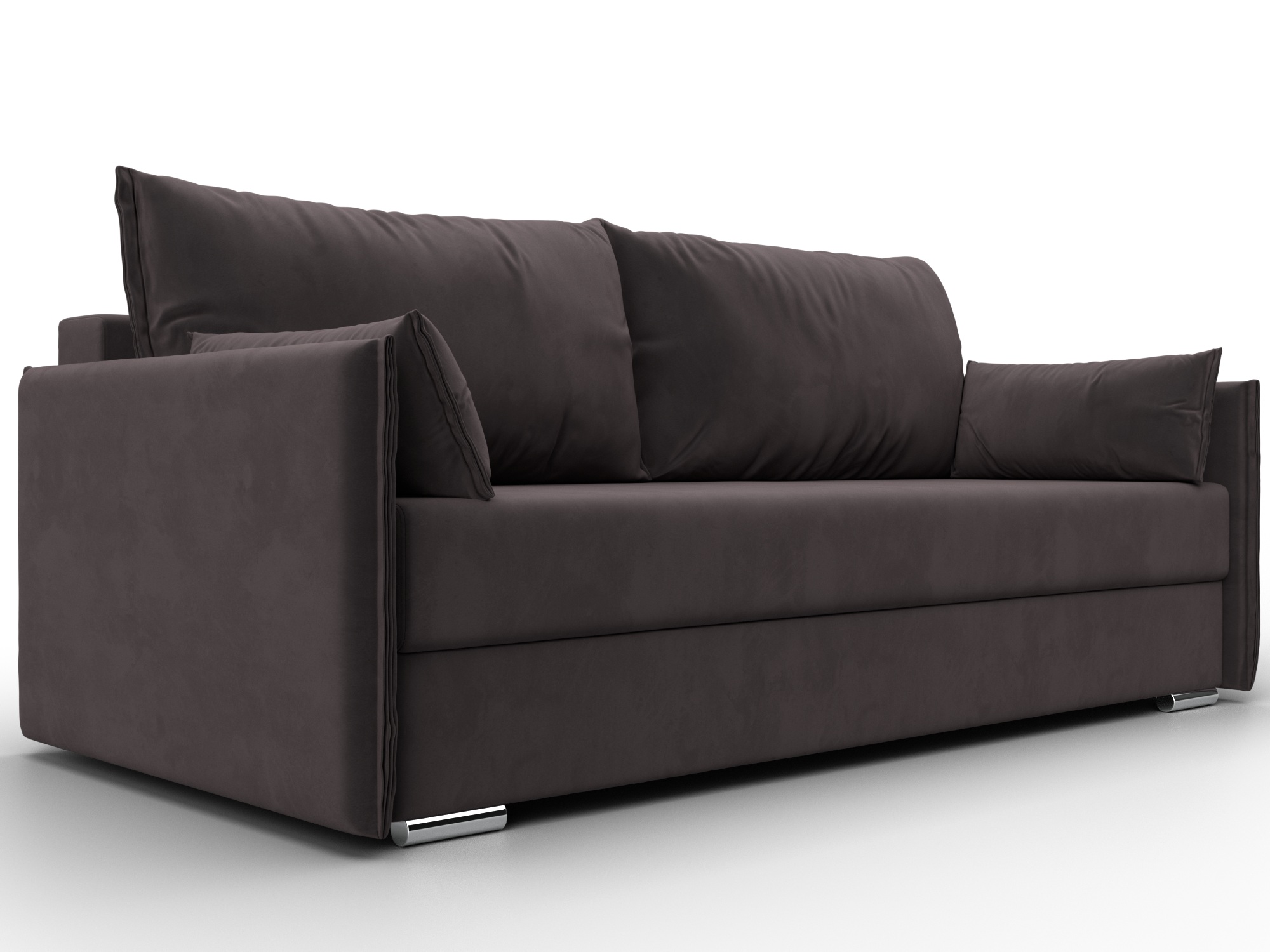 Диван прямой Сайгон (seven 727 коричневый)