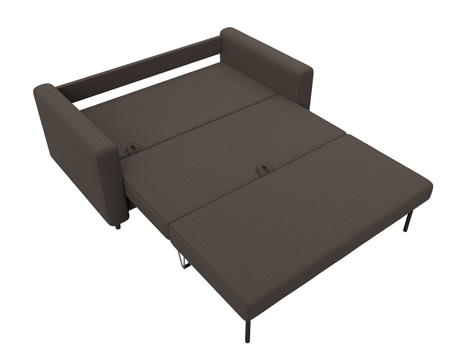 Диван прямой Лига-070 (амур 05 коричневый)