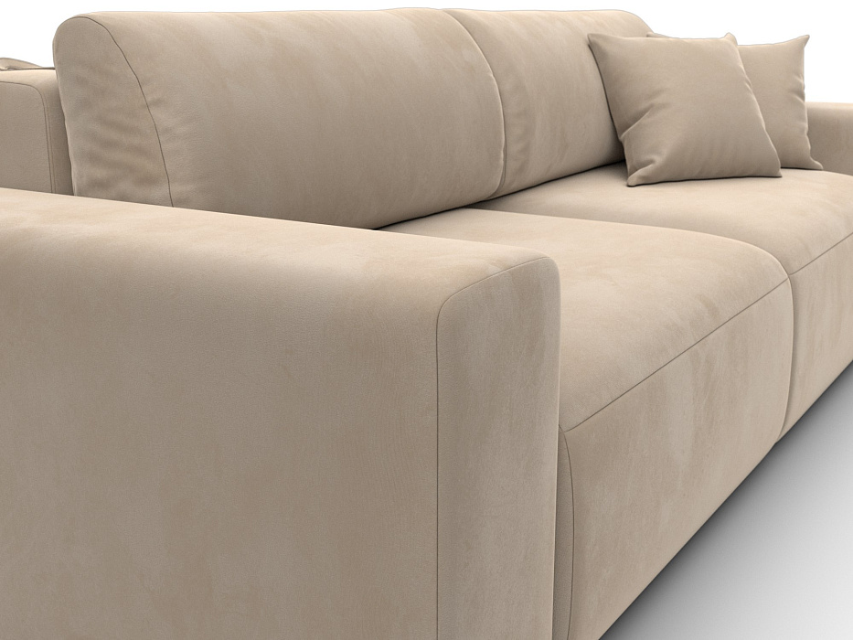 Диван прямой Лига-036 НПБ Классик (бежевый)