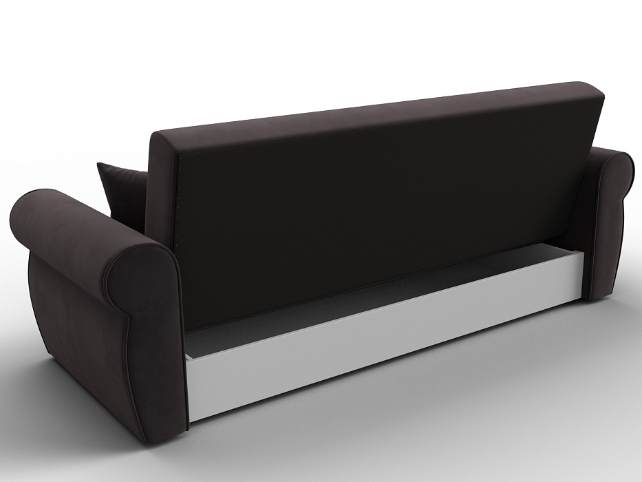 Диван-книжка Лига-019 (коричневый)