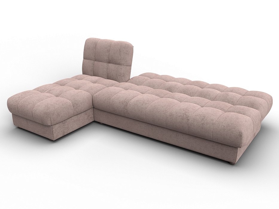 Диван угловой Лига-116 НПБ угол левый (tower 05 бежевый)