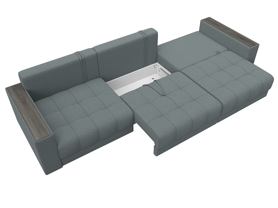 Диван прямой с декором Лига-049 НПБ Лонг (амур 07 серый) Диван прямой с декором Лига-049 НПБ Лонг (амур 07 серый)