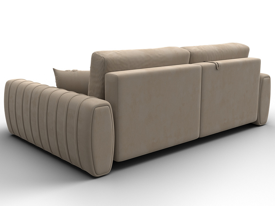 Диван угловой Лига-057 НПБ угол правый (seven 729 бежевый)