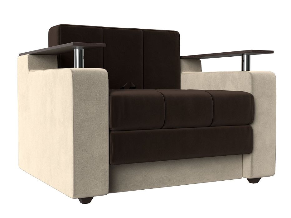 Кресло-кровать Мираж (коричневый\бежевый)