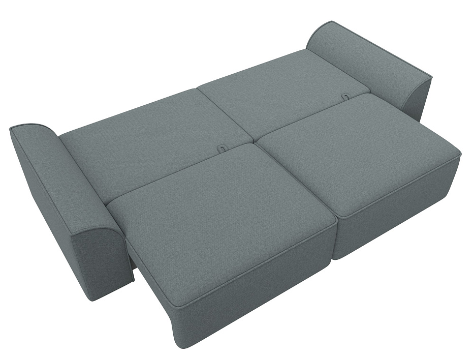 Диван прямой Лига-048 НПБ (амур 07 серый) Диван прямой Лига-048 НПБ (амур 07 серый)