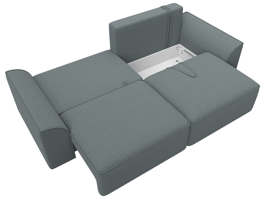 Диван прямой Лига-048 НПБ (амур 07 серый) Диван прямой Лига-048 НПБ (амур 07 серый)