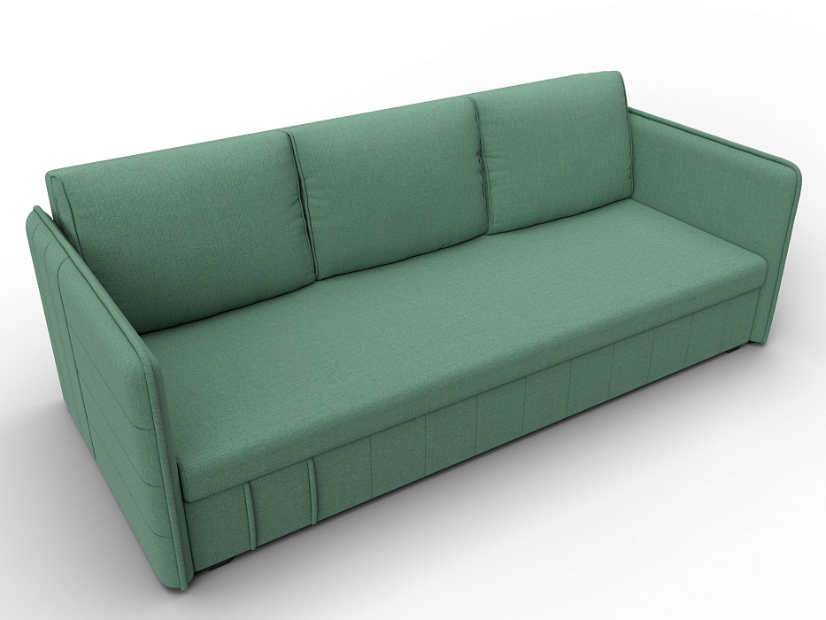 Диван прямой Слим (амур 11 зеленый)