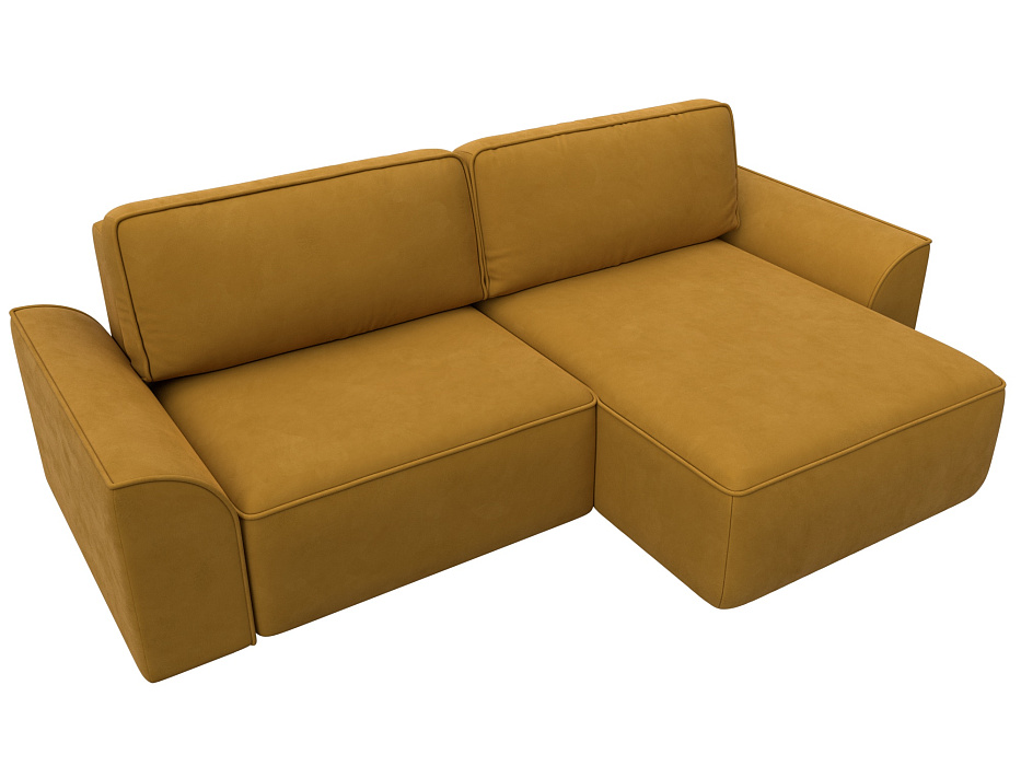 Диван угловой Лига-048 НПБ (brut 10 желтый) Диван угловой Лига-048 НПБ (brut 10 желтый)