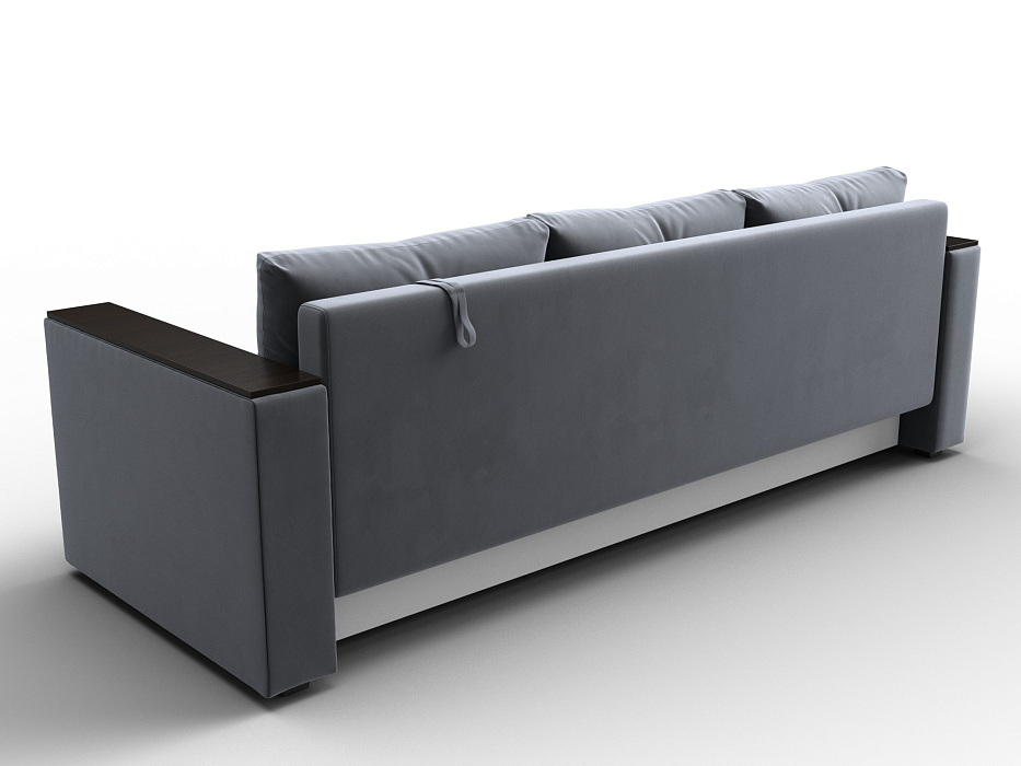 Диван прямой Атланта без стола (seven 17 серый)
