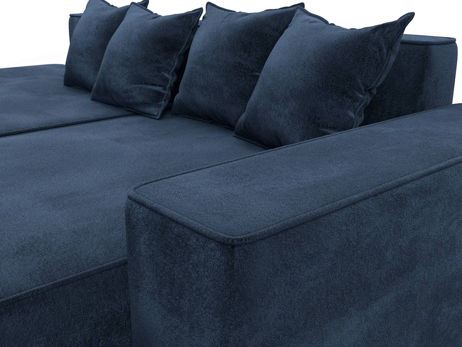 Диван угловой Лига-079 угол правый (tower 13 синий)