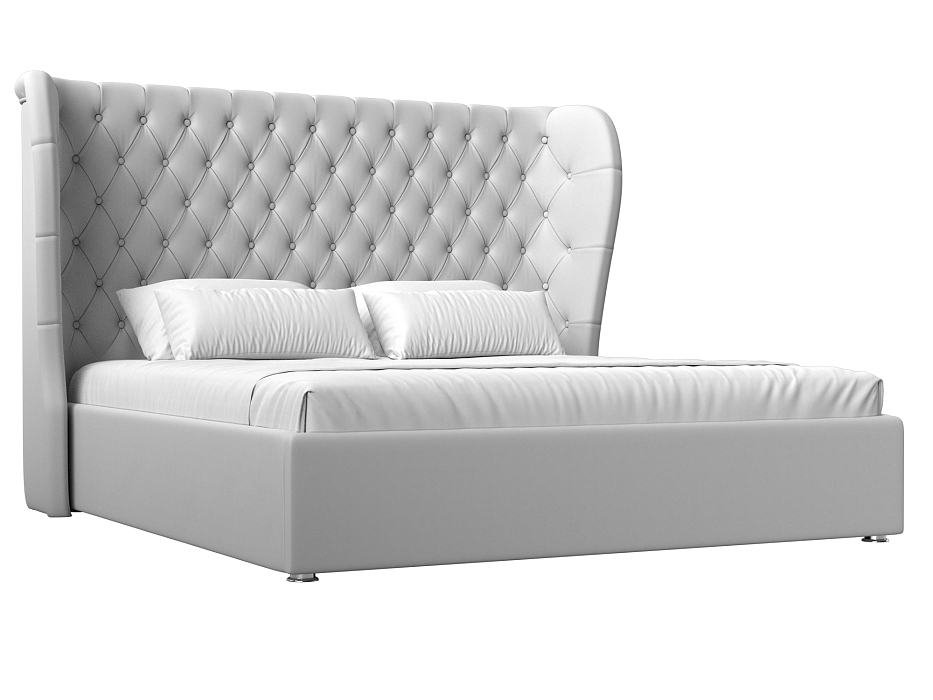 Интерьерная кровать Далия 200 (белый цвет)