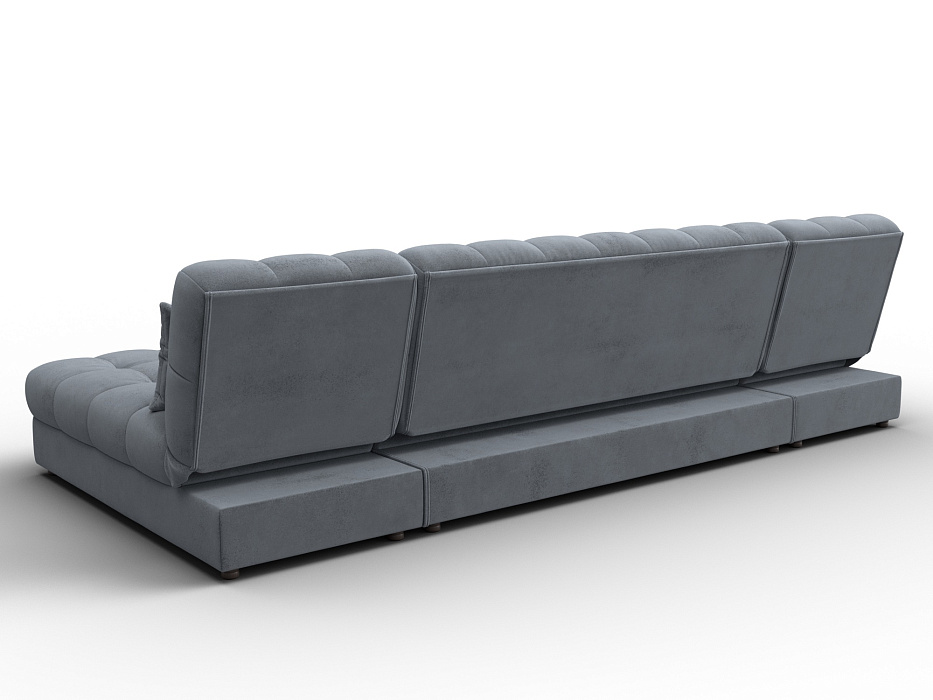 Диван П-образный Лига-116 НПБ (tower 10 серый)