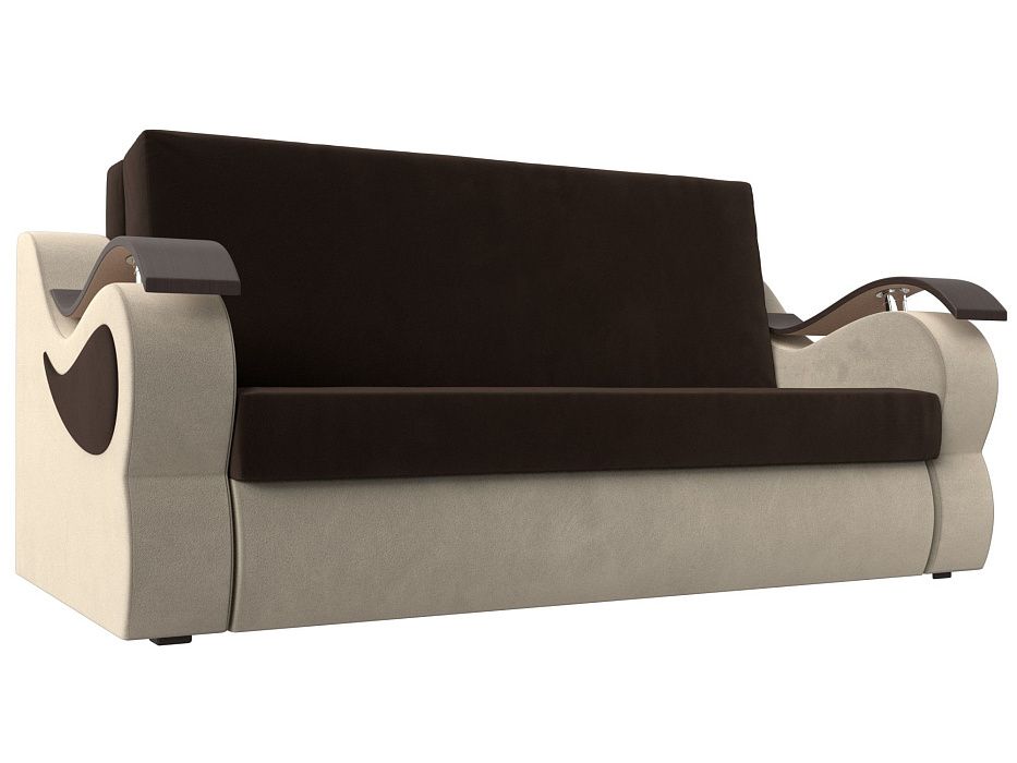 Прямой диван Меркурий 140 (коричневый\бежевый)