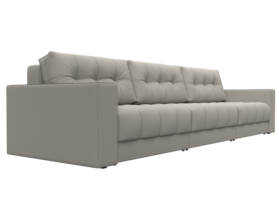 Диван прямой с декором Лига-049 НПБ Лонг (амур 02 бежевый) Диван прямой с декором Лига-049 НПБ Лонг (амур 02 бежевый)