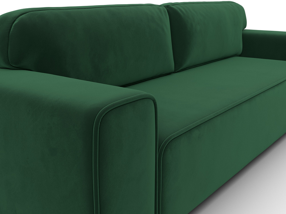 Диван прямой Лига-029 (зеленый)