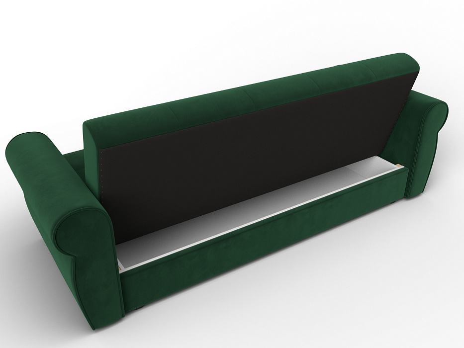 Диван-книжка Лига-019 (seven 626 зеленый)