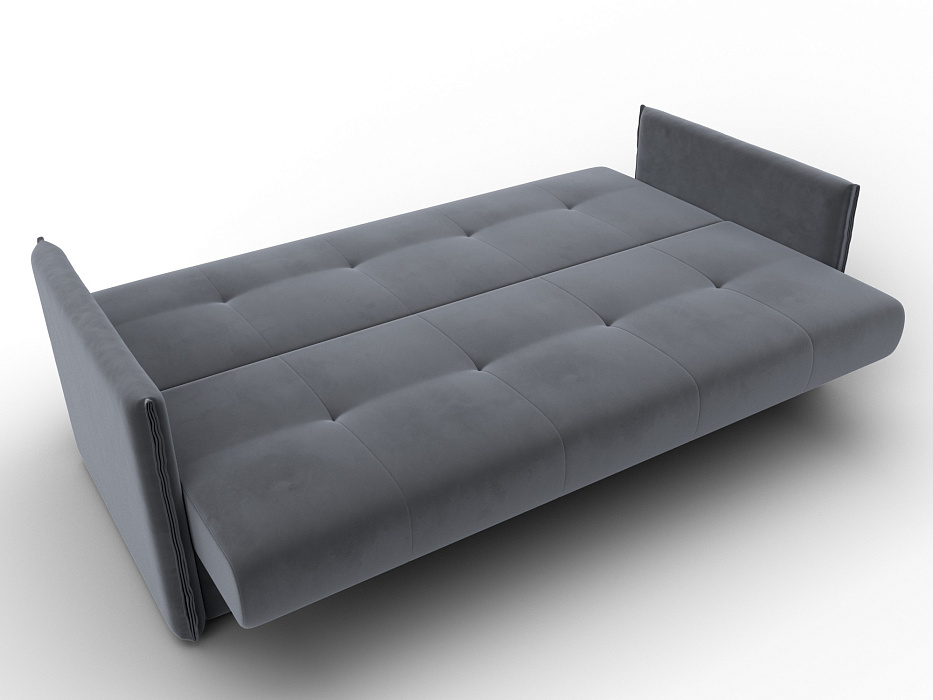 Диван-книжка Лига-018 (серый)