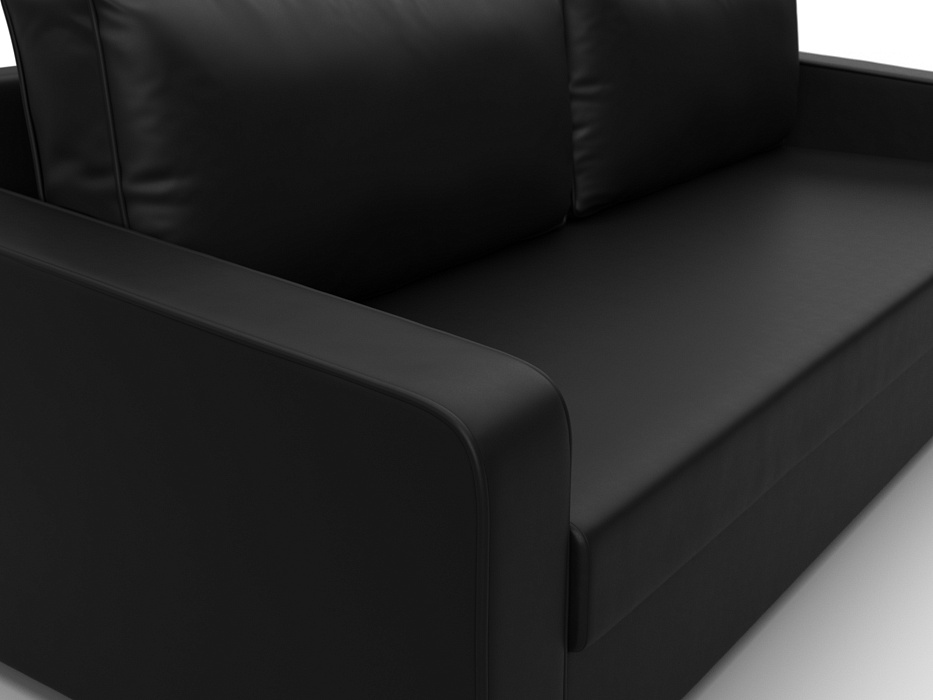 Диван прямой Лига-009 (черный)