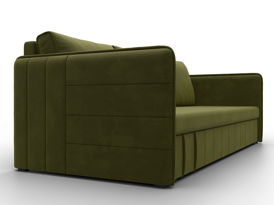 Диван прямой Слим (зеленый)