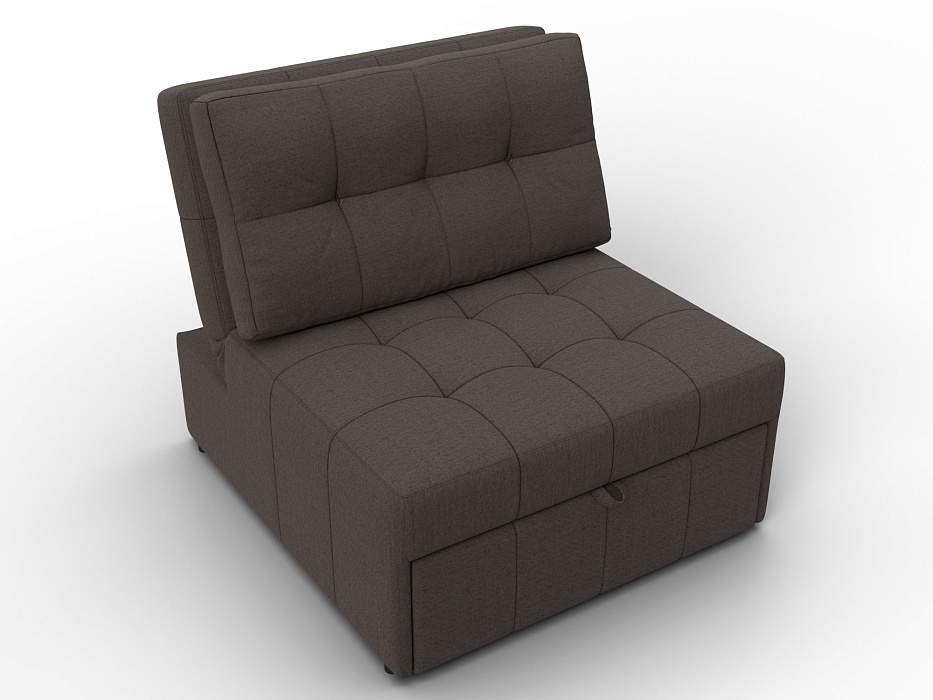 Кресло-кровать Лига-107 (80) (амур 05 коричневый)