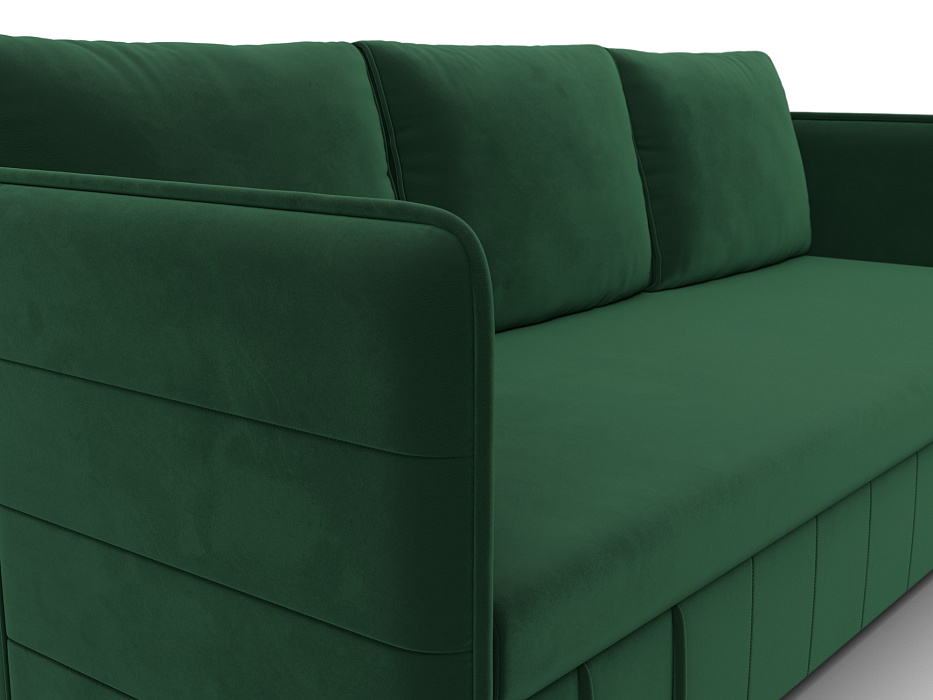 Диван прямой Слим (зеленый)