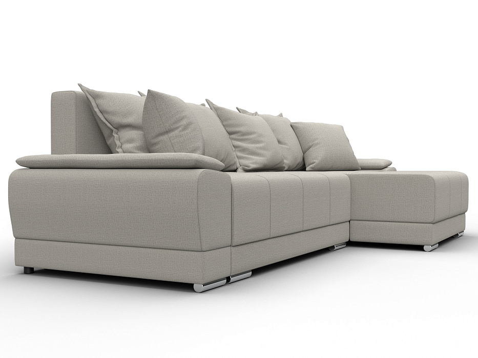 Диван угловой Лига-119 угол правый (амур 02 бежевый)